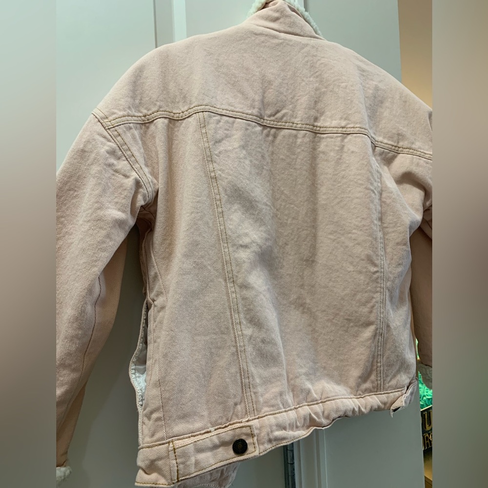 Pink button jacket with pockets - Picture 5 of 6